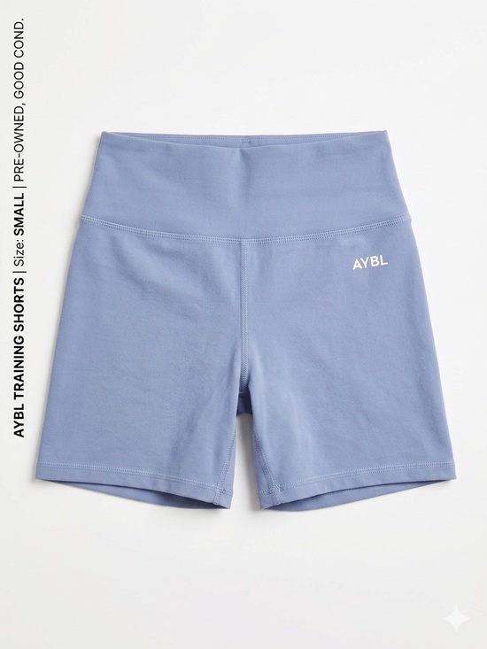 AYBL Pants - AYBL Periwinkle Biker Shorts | Small